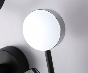 FL51601/3 BK/CH черный/хром 11W 4200K+GU10 424*275*100