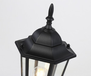 ST2023 BK/CL черный/прозрачный IP54 E27 max 40W D150*400