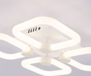 FA3819/4 WH белый 3000K-6400K 67W 380*380*90 (ПДУ ИК)