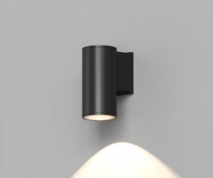 DK9820-BK Настенный уличный светильник BORG, IP65, 10 Вт, 3000К, черный, алюминий