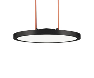 DK5566-BK Cветильник для трека-ремня Belty, серия Flow, со светодиодом, D168*H29.5мм, 48V DC, 10W, RA90, 120°, 4000K, IP20, черный, алюминий