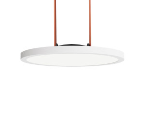 DK5566-WH+BK Cветильник для трека-ремня Belty, серия Flow, со светодиодом, D168*H29.5мм, 48V DC, 10W, RA90, 120°, 4000K, IP20, белый с черным, алюминий