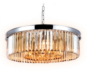 TR5097/8 CH/TI хром/янтарь E14/8 max 40W D600*760