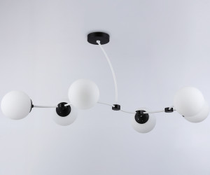 TR2552/6 WH/BK белый/черный E27/6 max 60W 1160*600*450