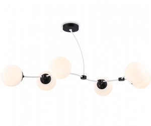 TR2552/6 WH/BK белый/черный E27/6 max 60W 1160*600*450