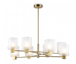 LH57033/8 BS/SM латунь/дымчатый E14/8 max 40W D830*710