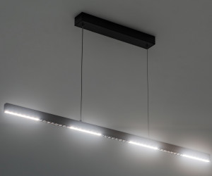 FL5832 BK черный 25W 3000K/4200K/6400K 1037*17.5*750 (без ПДУ)