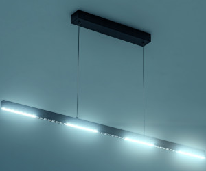 FL5832 BK черный 25W 3000K/4200K/6400K 1037*17.5*750 (без ПДУ)