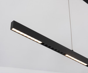 FL5832 BK черный 25W 3000K/4200K/6400K 1037*17.5*750 (без ПДУ)