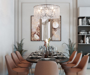 Подвесной светильник Freya FR2048PL-05CH1