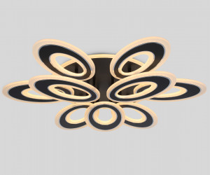 FA8938/6+3 BK/CH черный/хром 255W 3000K-6400K 740*660*120 (ПДУ РАДИО 2.4G)