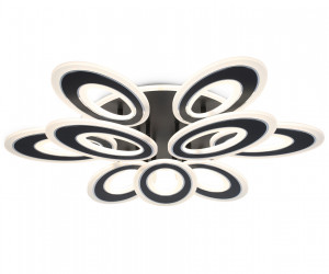 FA8938/6+3 BK/CH черный/хром 255W 3000K-6400K 740*660*120 (ПДУ РАДИО 2.4G)