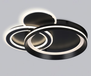 FA8515/3 BK черный 143W 3000K-6400K 500*500*80 (ПДУ РАДИО 2.4G)