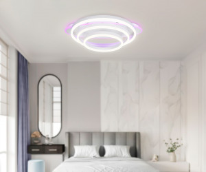 FA8522 WH белый 146W 3000K-6400K+RGB 560*500*150 (ПДУ РАДИО 2.4G)