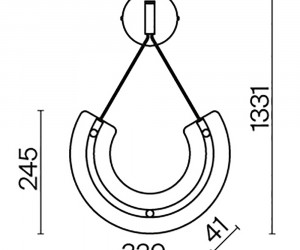 Настенный светильник (бра) Maytoni P091WL-L18G3K1