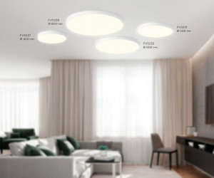 FV5539 WH белый LED 130W 3000K D800*58 (Без ПДУ)