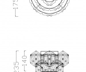 Настенный светильник (бра) Freya FR1004WL-02CH