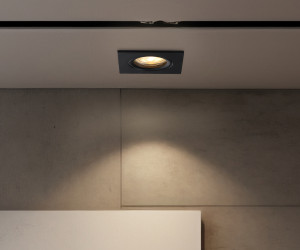 TN102456 BK черный GU5.3 85*85*28