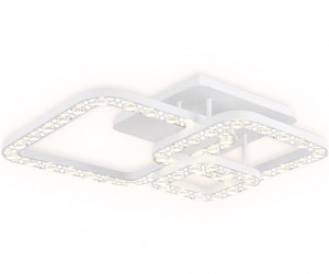 FA162 WH/CH белый/хром 100W 540*540*130 (ПДУ РАДИО 2.4)