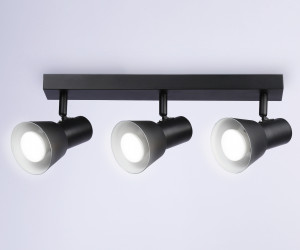 TA13122/3 BK/WH черный/белый GU10/3 max 12W 470*85*150