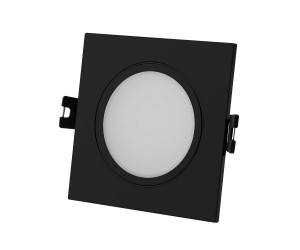 DK3102-BK Встраиваемый влагозащищенный светильник, IP65, до 10 Вт, LED, GU5,3, черный