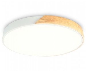 FZ1301 WH/LW белый/светлое дерево 45W 5000K D500*50 (без ПДУ)