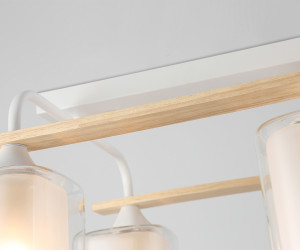 TR3033246/4 WH/WD белый/дерево E27/4 max 60W 340*340*245