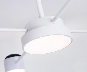 FL51631/4+1 WH белый 3000K-6400K 48W 910*745*300 (ПДУ ИК)