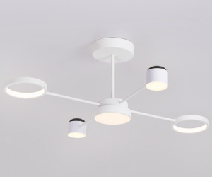 FL51631/4+1 WH белый 3000K-6400K 48W 910*745*300 (ПДУ ИК)