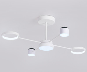 FL51631/4+1 WH белый 3000K-6400K 48W 910*745*300 (ПДУ ИК)