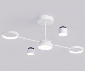 FL51631/4+1 WH белый 3000K-6400K 48W 910*745*300 (ПДУ ИК)