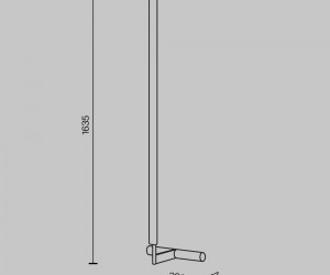 Напольный светильник (торшер) Maytoni MOD214FL-L20W3K1