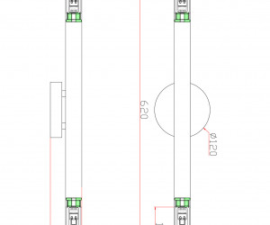 Настенный светильник (бра) Freya FR6109WL-02G