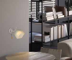 Настенный светильник P5507-1W WT 000029964