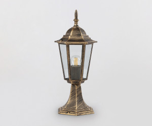 ST2025 GD/BK/CL золото/черный/прозрачный IP54 E27 max 40W D150*400