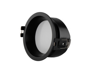 DK3103-BK Встраиваемый влагозащищенный светильник, IP 65, 10 Вт, GU5.3, LED, черный, пластик