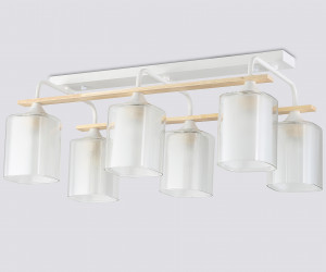 TR3033247/6 WH/WD белый/дерево E27/6 max 60W 580*340*245