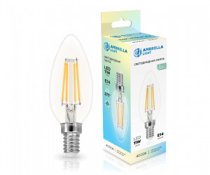 351114 Filament LED C35 11W E14 4000K 220-240V