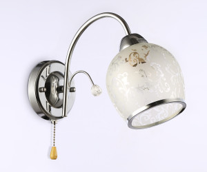 TR3194 CH/CL/FR хром/прозрачный/белый матовый E27 max 40W 190*110*290