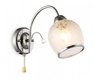 TR3194 CH/CL/FR хром/прозрачный/белый матовый E27 max 40W 190*110*290