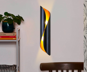 FW241 BK/GD черный/золото G9/2 max 40W 400*80*100 (лампы LED G9 7W 4200K в комплекте)