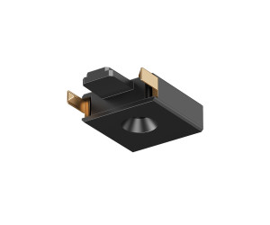 TR5214-BK Торцевая заглушка для трека Air, серия Base, с отверстием для крепления , черный, пластик