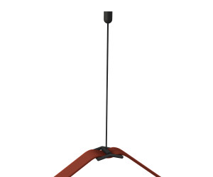 TR5517-BK Подвесное крепление гибкого трека-ремня Belty, серия Base, H200-1200мм, IP20, черный, пластик