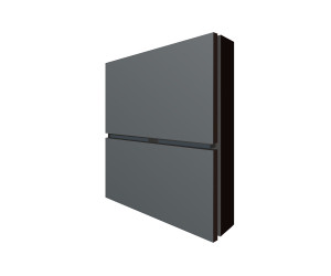 DK7201-DG Накладная настенная панель управления для светильников Air 3000-5000K, серия Control, IP20, CR2032 3V x 2, темно-серый, пластик