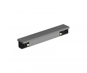 TR5722-DN Электрический коннектор прямой для трека SHINE BASE, 48V DC, IP20, темный никель, алюминий