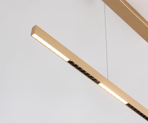 FL5833 GD золото 25W 3000K/4200K/6400K 1037*17.5*750 (без ПДУ)