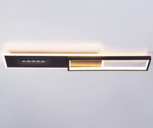 FL51454 BK черный 52W 3000K-6400K+4200K 800*149*50 (Без ПДУ)