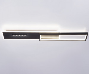 FL51454 BK черный 52W 3000K-6400K+4200K 800*149*50 (Без ПДУ)