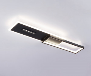 FL51454 BK черный 52W 3000K-6400K+4200K 800*149*50 (Без ПДУ)