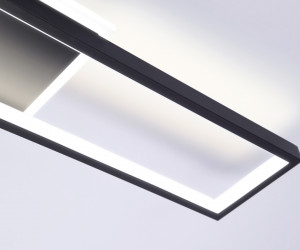 FL51454 BK черный 52W 3000K-6400K+4200K 800*149*50 (Без ПДУ)